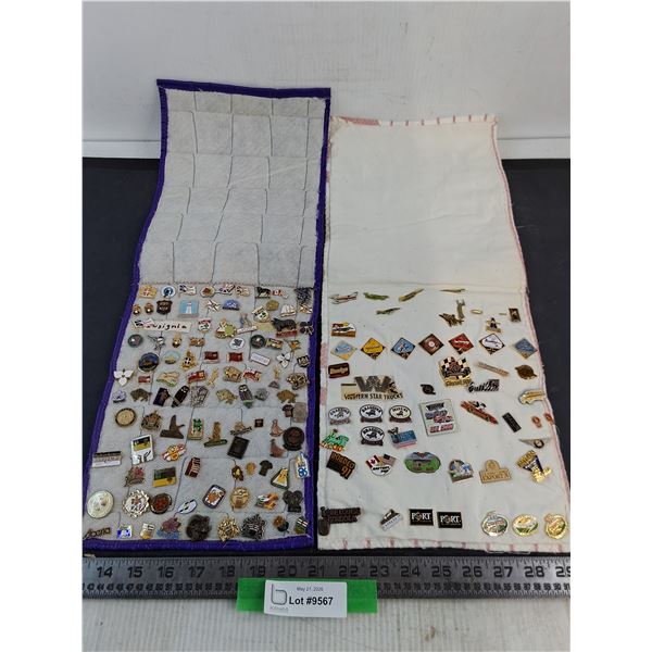Large Assortment of Mostly Vintage Pins