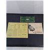 Image 2 : Vintage Booklets (Ford Truck Owner's Manual, Merchants Flyer)