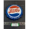 Image 1 : Metal Pepsi-Cola Bottle Cap Wall Decor