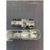 Image 3 : Replica Folded Metal "Trimac" Semi Tractor Truck