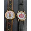 Image 2 : (2) Montreal Canadiens Themed Wrist Watches