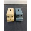 Image 2 : (2) Vintage Metal "Delivery Truck" Coin Banks