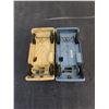 Image 4 : (2) Vintage Metal "Delivery Truck" Coin Banks