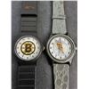 Image 2 : (2) Boston Bruins Themed Wrist Watches