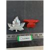 Image 1 : (2) Metal International Harvester Ornaments
