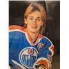 Image 2 : 2-Piece "Auto-Graphed" 6' x 6' Wayne Gretzky Edmonton Oilers Wall Poster