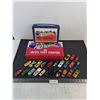 Image 1 : (2) Road Mates Storage Totes w/24 Diecast Toy Vehicles