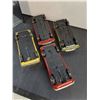 Image 4 : (4) Buddy L Folded Metal Replica Cars (2-Mustangs & 2-Camaros), w/4-Tier Display Stand