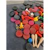 Image 2 : Assorted Mostly Vintage Board Game Pieces, Misc.