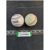 Image 1 : (2) Rawlings Baseballs (1 New & 1 with Multiple Autographs) - Unauthenticated