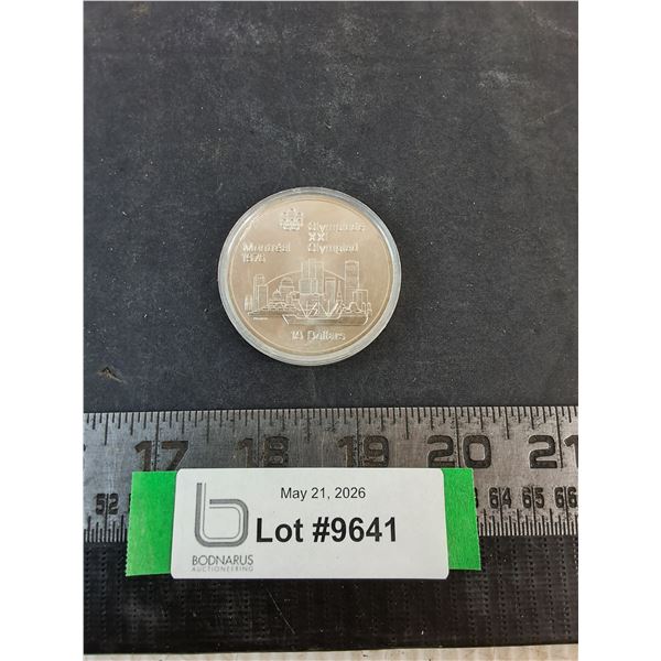 ^ Encased Canadian $10 Sterling Silver Olympic XXI Coin from 1973 - 54.4 grams