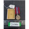 Image 1 : ^ British World War 2 Medal - Non-Magnetic