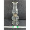 Image 1 : Vintage Glass Kerosene Lamp 18"