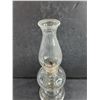 Image 2 : Vintage Glass Kerosene Lamp 18"