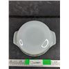 Image 3 : Fire King Milk Glass Bowl w/Glass Lid