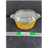 Image 1 : PYREX Butterfly Gold Casserole Dish w/Lid
