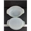 Image 3 : Fire King Milk Glass Casserole Dish w/Lid