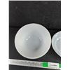 Image 2 : Milk Glass Bowl & Casserole Dish