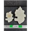 Image 2 : Chalkware Circus Elephant Ornaments
