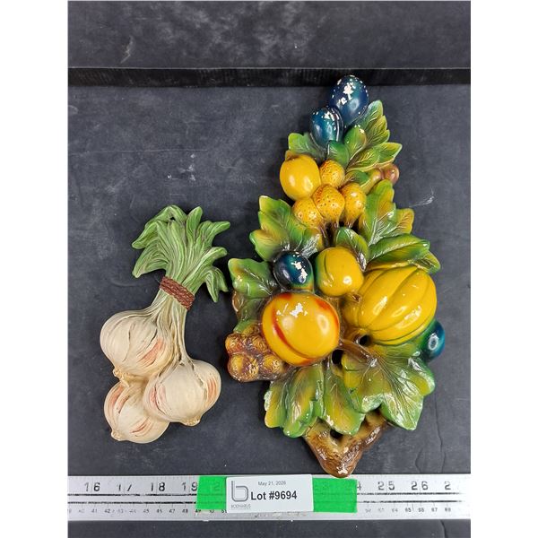Vintage Chalkware Decorations