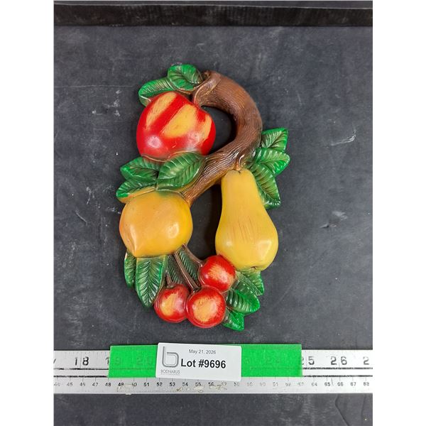 Vintage Hand Painted Chalkware Decoration
