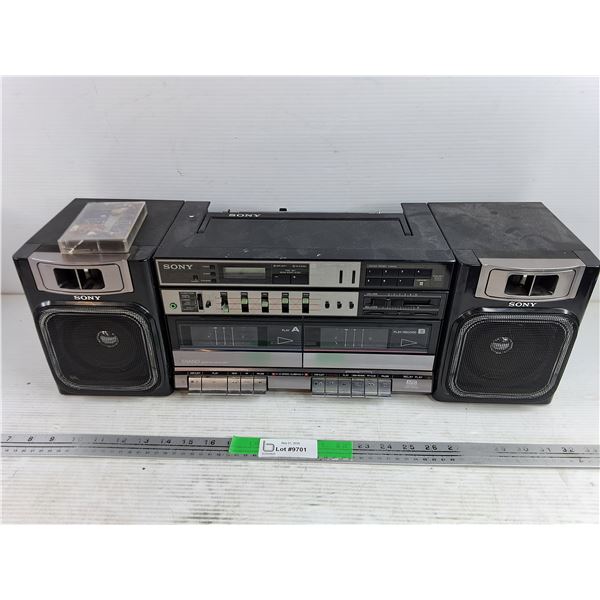Sony 5Band Graphic Equalizer - Powers On, As Is