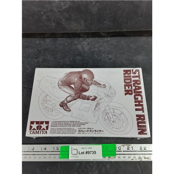 Tamiya Straight Run Rider Figure - Complete