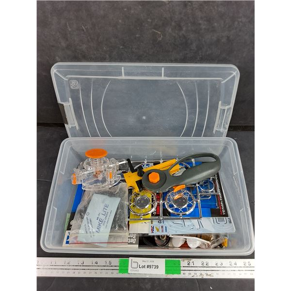 Container of Detail Parts & Tools
