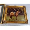 Image 3 : Framed Bird Picture 15" x 13", Framed Dressage Picture 14" x 12"