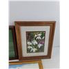 Image 3 : Framed Embroidery Art, Framed Floral Print & Framed Painting 16" x 12"