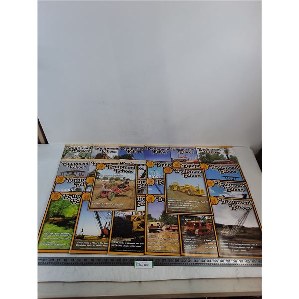 (26) Early 2000's Issues of "Equipment Echoes" Magazine