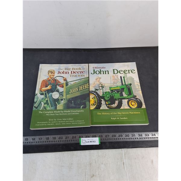 (2) John Deere Soft Cover Books (Encyclopedia & History)
