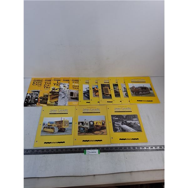 (14) Issues of "Antique Caterpillar" Magazine