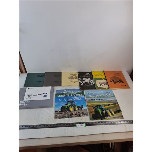 Assorted John Deere Booklets & Brochures