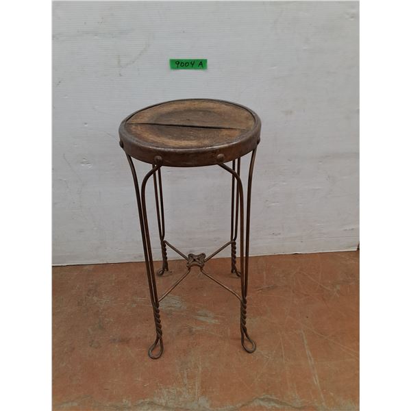 Vintage Ice Cream Parlor Table - 25" High - Cannot Ship