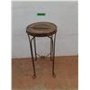 Image 1 : Vintage Ice Cream Parlor Table - 25" High - Cannot Ship