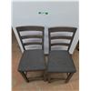 Image 2 : *(2) Cushioned Chairs 41" x 16" x 17", PICKUP ONLY