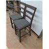 Image 3 : *(2) Cushioned Chairs 41" x 16" x 17", PICKUP ONLY