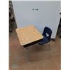 Image 1 : *Vintage Kids School Desk 24" x 32" x 26", PICKUP ONLY