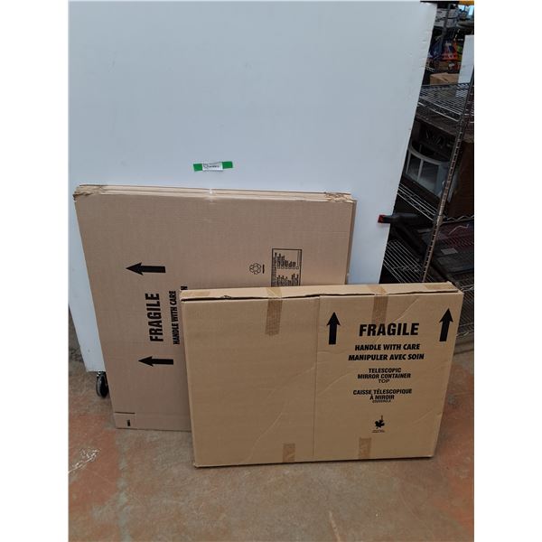 *(9) Shipping Boxes 37" x 30" x 4" , PICKUP ONLY