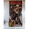 Image 1 : *Vintage Framed Motley Crue Promo Poster with 1984 12 Inch Vinyl Picture Disc LP "Helter Skelter" by