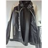 Image 4 : *Triumph Motorcycle Leather Jacket in Black and White-Size 2XL