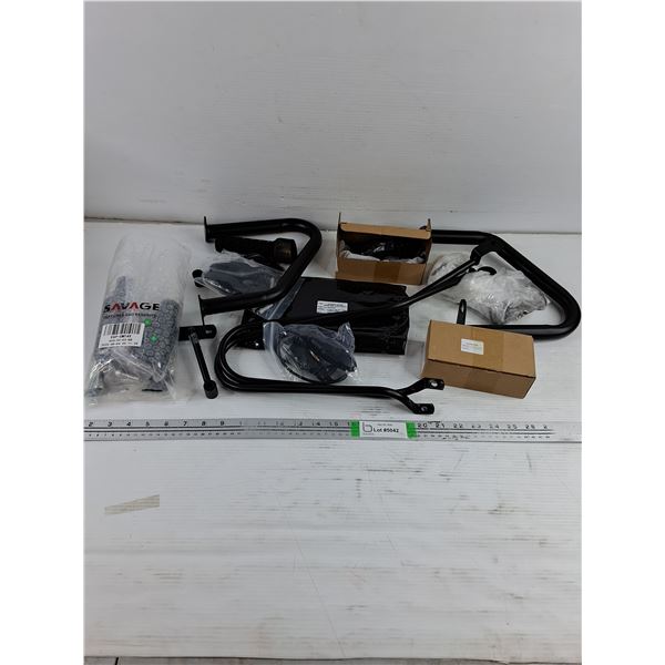 Lot of Assorted Triumph Motorcycle Parts and Accessories