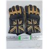 Image 1 : Pair of Triumph Mono Union Flag Leather Motorcycle Gloves