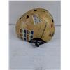 Image 4 : Nutcase Helmet Featuring a Custom "First Class Mail" Mail Stamp Design-Size L-XL