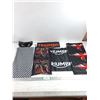 Image 1 : (4) Assorted Motorcycle Neck Tubes,Triumph Banner,Visor,Pin