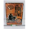 Image 1 : Metal Fantasy Sign-Harley Davidson