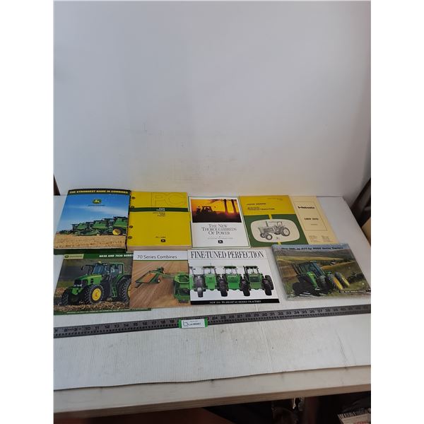 Assorted John Deere Product Literature