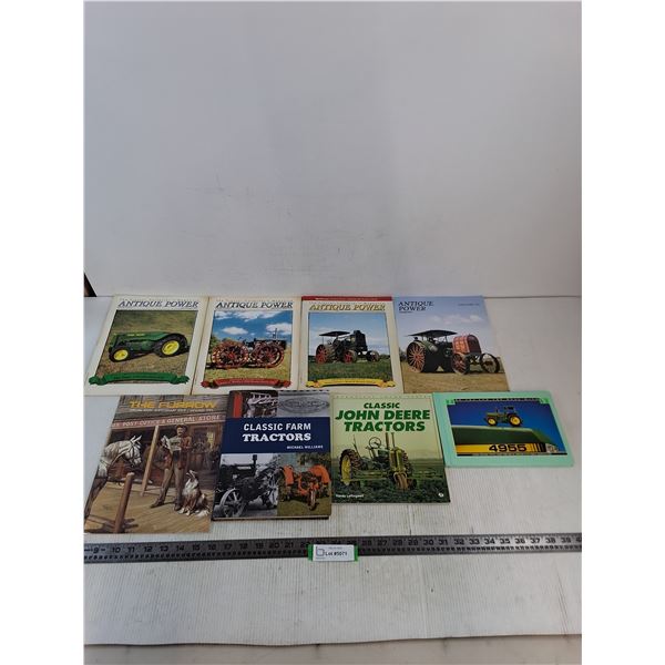 (8) Tractor & History Related Books & Booklets