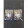 Image 2 : (2) Holographic Pokemon Collector Cards - Unauthenticated